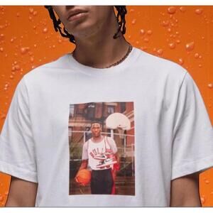 NWT Nike Men's Air Jordan Brand Photo T-Shirt  HJ2354-100 SIZE Large